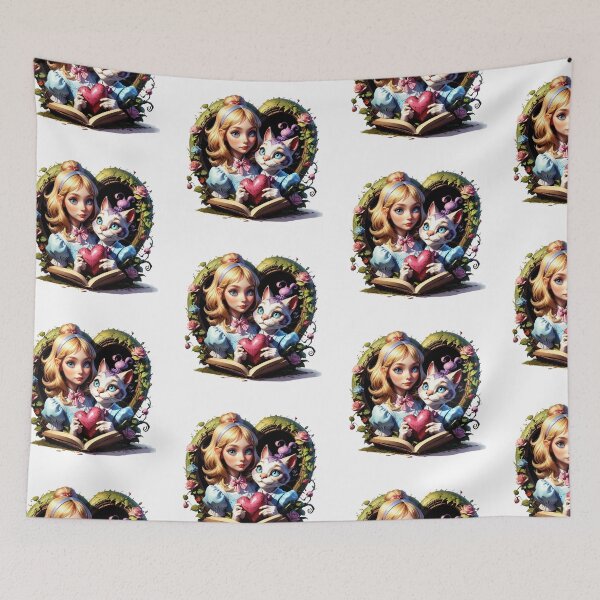Item preview, Alice in wonderland Fairytale Heart designed and sold by Digiheart.