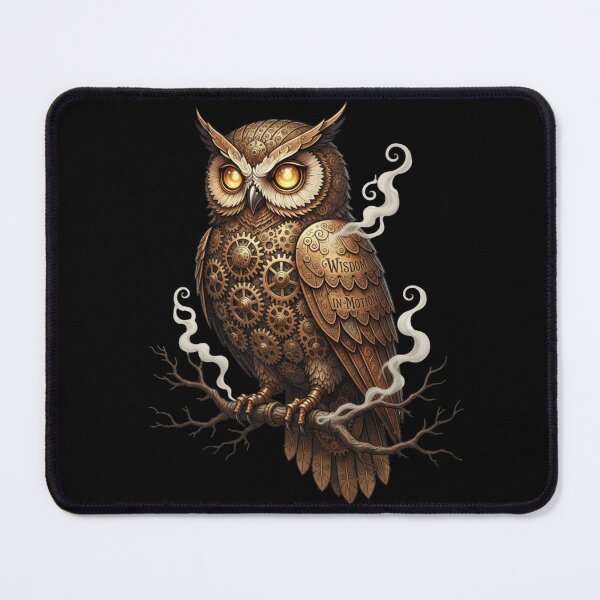 Item preview, Steampunk Owl – Wisdom in Motion designed and sold by Loo Loo.