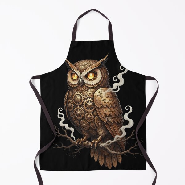 Item preview, Steampunk Owl – Wisdom in Motion designed and sold by Loo Loo.