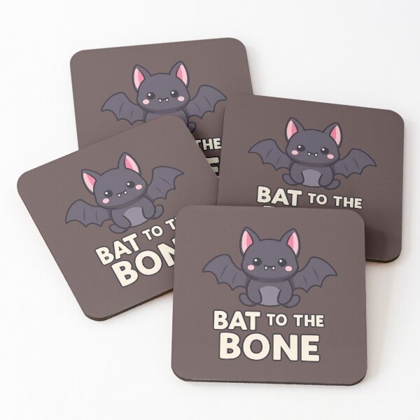 Item preview, Bat to the Bone – Cute Kawaii Vampire Bat Halloween Design designed and sold by Dezpro.