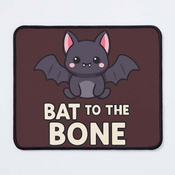 Item preview, Bat to the Bone – Cute Kawaii Vampire Bat Halloween Design designed and sold by Dezpro.