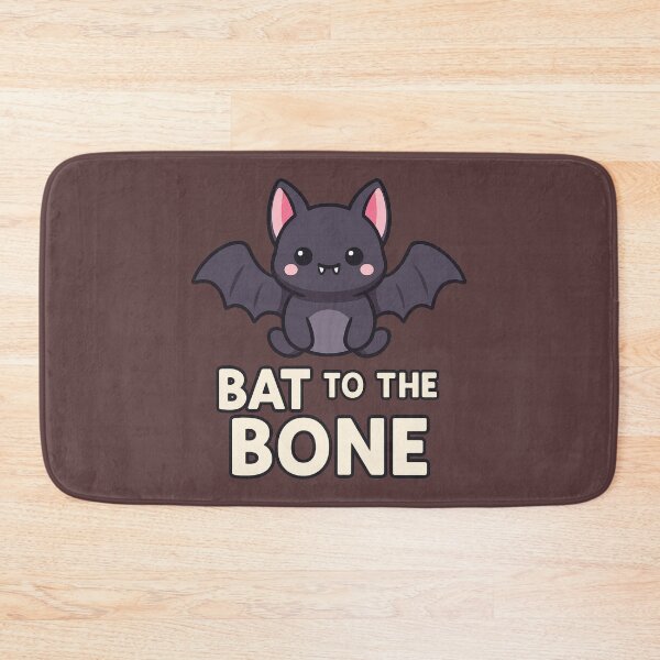 Item preview, Bat to the Bone – Cute Kawaii Vampire Bat Halloween Design designed and sold by Dezpro.