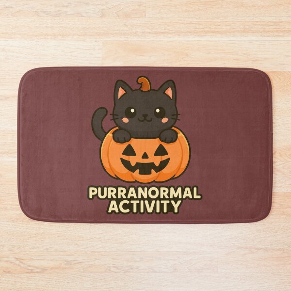 Item preview, Purranormal Activity – Cute Pumpkin Cat Halloween Design designed and sold by Dezpro.