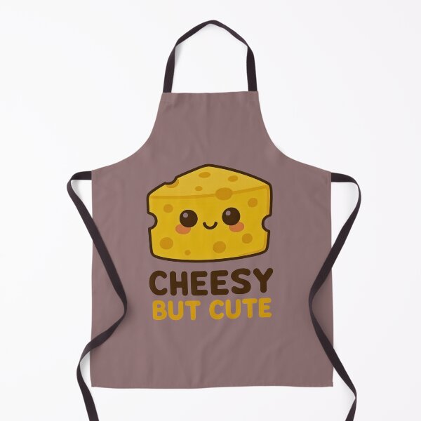 Item preview, Cheesy but Cute – Funny Kawaii Cheese Cartoon Design designed and sold by Dezpro.