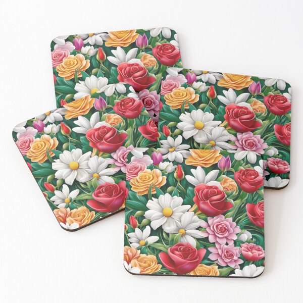 Item preview, Elegant flowers botanical pattern designed and sold by FunnyPrintscz.