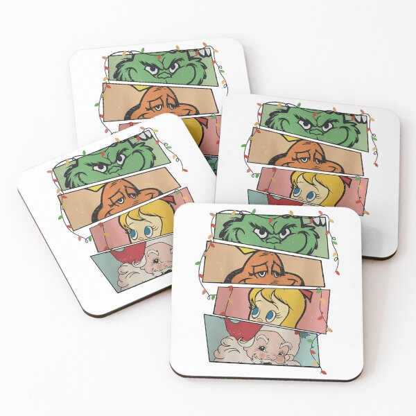 Item preview, Retro Cartoon Mischief Green Christmas designed and sold by ExcitingWright.
