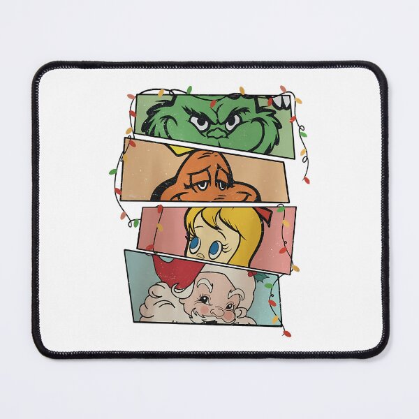 Item preview, Retro Cartoon Mischief Green Christmas designed and sold by ExcitingWright.