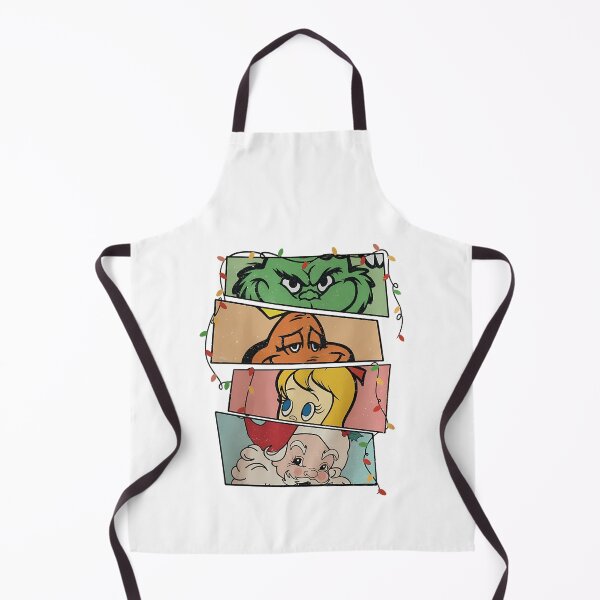 Item preview, Retro Cartoon Mischief Green Christmas designed and sold by ExcitingWright.