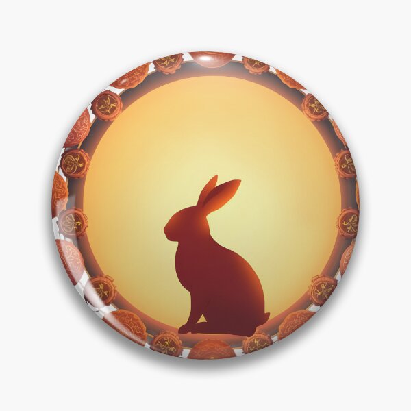 Item preview, Full Moon  – Rabbit Silhouette, Mooncakes and Lanterns Design designed and sold by Affiliora.