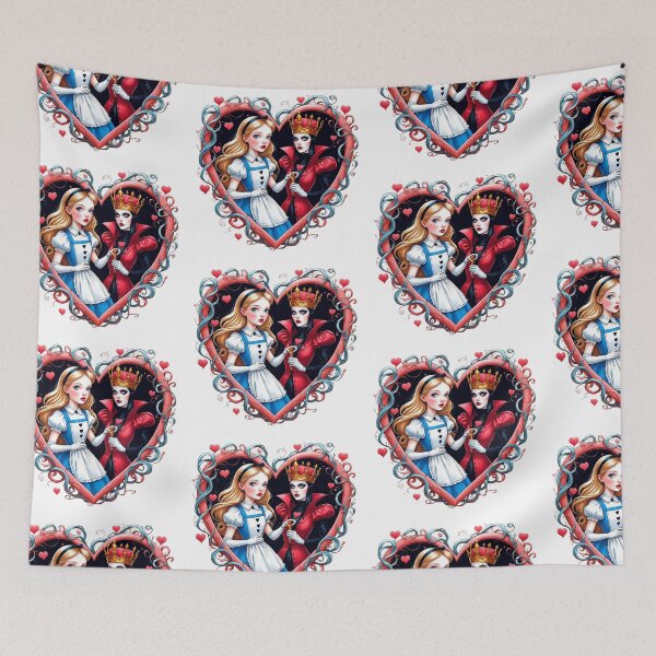 Item preview, Alice in wonderland Fairytale Heart designed and sold by Digiheart.