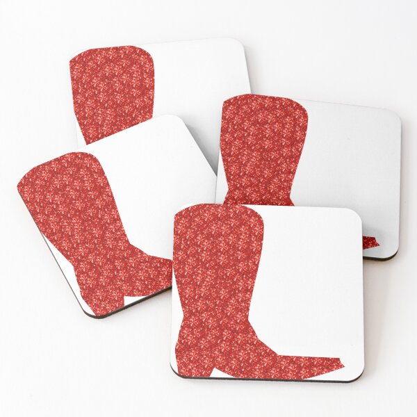 Item preview, Red Rhinestone  Cowboy Boot Color designed and sold by TheIconSmith.