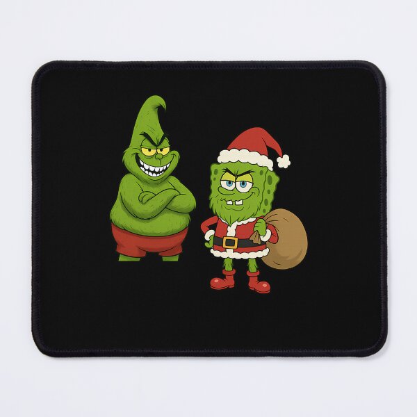 Item preview, Christmas Green Cartoon Mischief Retro designed and sold by ExcitingWright.