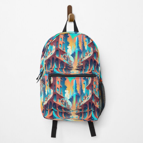 Item preview, Surreal Anime Vibes Futuristic Vibrant Scenes Dynamic Elements designed and sold by ART ATTACK ZONE.