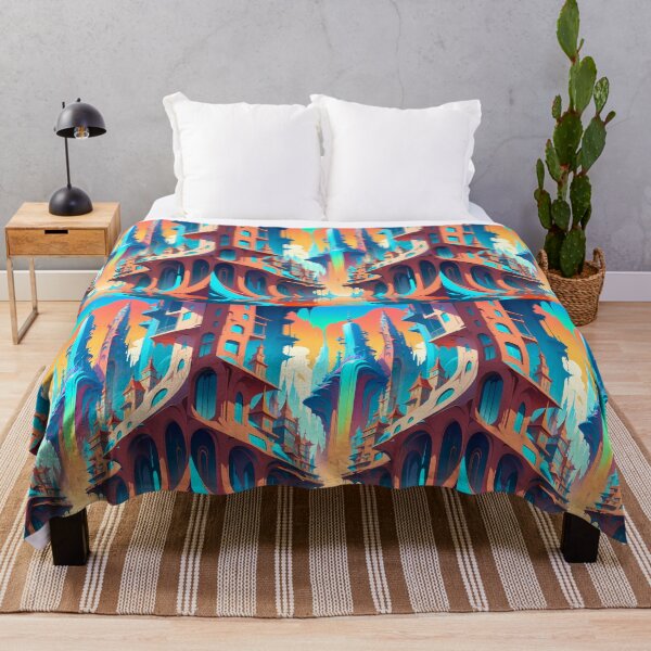 Item preview, Surreal Anime Vibes Futuristic Vibrant Scenes Dynamic Elements designed and sold by ART ATTACK ZONE.