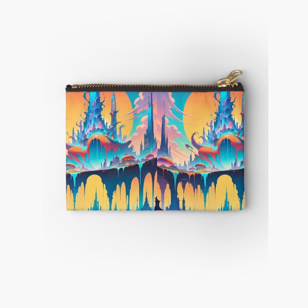 Item preview, Abstract Anime Vibes Futuristic Vibrant Scenes Dynamic Elements designed and sold by ART ATTACK ZONE.