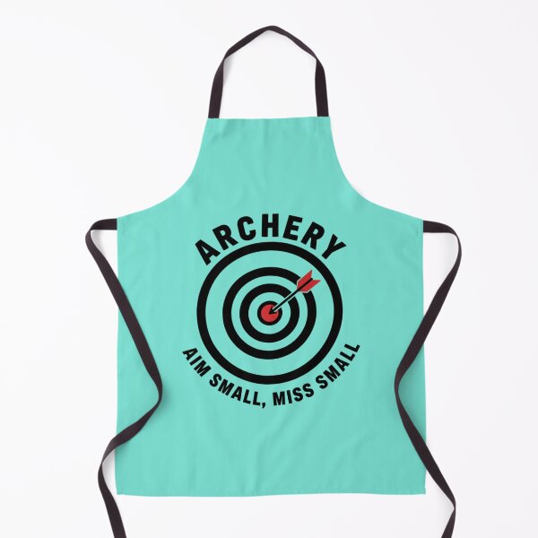 Item preview, Aim Small, Miss Small – Archery Precision Logo Design designed and sold by AnimeFlash_0.