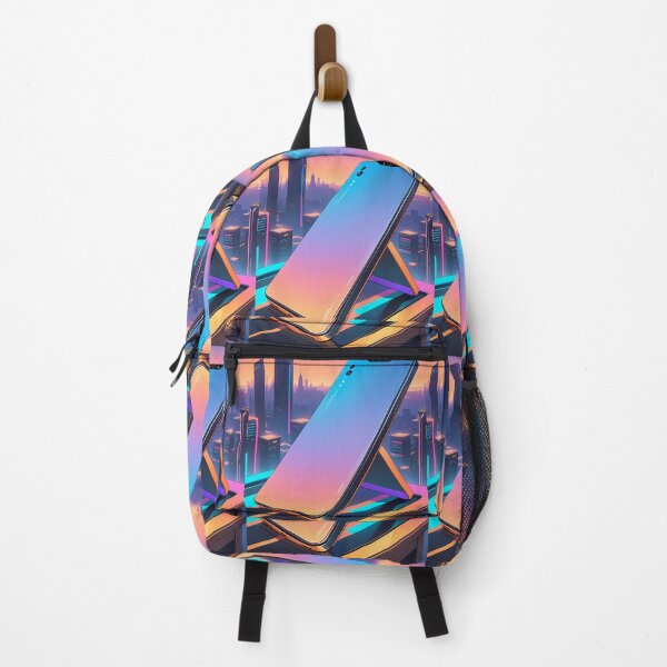 Item preview, Architecture Anime Vibes Futuristic Vibrant Scenes Dynamic Elements designed and sold by ART ATTACK ZONE.