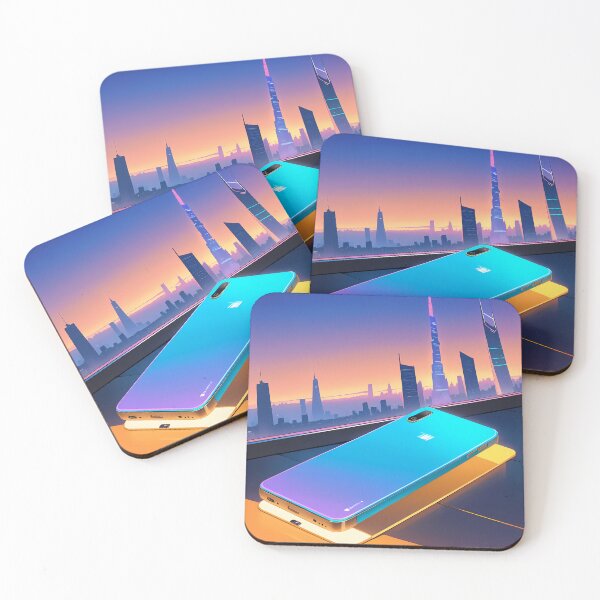 Item preview, Landscape Anime Vibes Futuristic Vibrant Scenes Dynamic Elements designed and sold by ART ATTACK ZONE.
