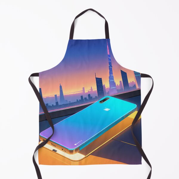 Item preview, Landscape Anime Vibes Futuristic Vibrant Scenes Dynamic Elements designed and sold by ART ATTACK ZONE.