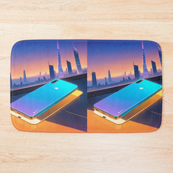 Item preview, Landscape Anime Vibes Futuristic Vibrant Scenes Dynamic Elements designed and sold by ART ATTACK ZONE.