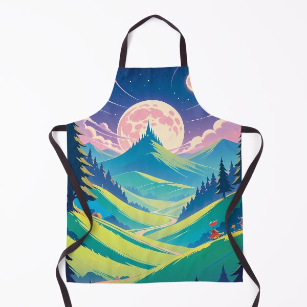 Item preview, Woods Anime Vibes Futuristic Vibrant Scenes Dynamic Elements designed and sold by ART ATTACK ZONE.