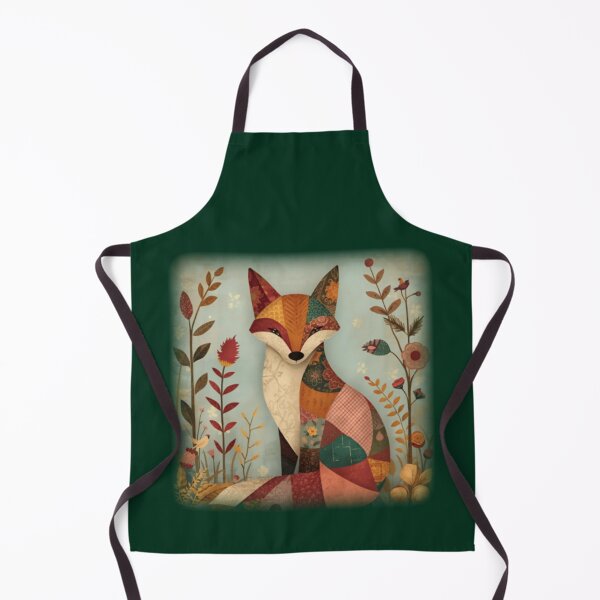 Item preview, Beautiful Women's Patchwork Autumn Fox Design designed and sold by Iiswaz.