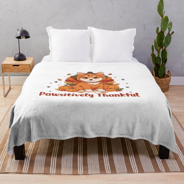 Item preview, Pawsitively Thankful Finnish Spitz Thanksgiving Cute Fall designed and sold by The Real Life Symphony.