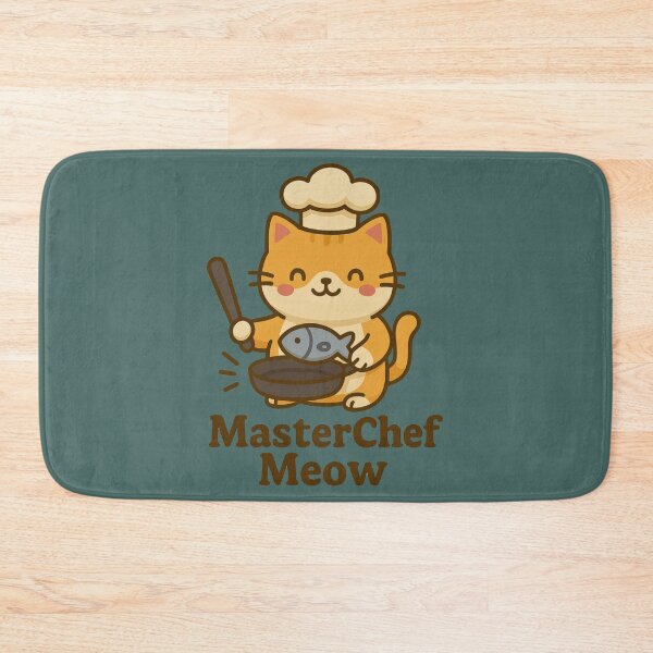 Item preview, MasterChef Meow – Funny Chef Cat Cartoon Design designed and sold by Dezpro.