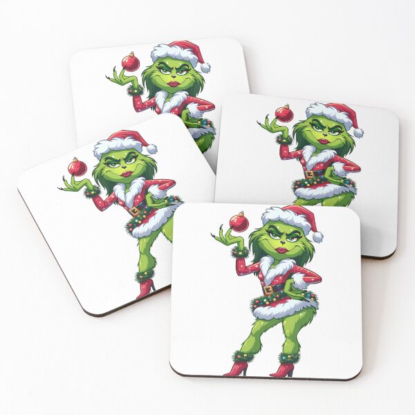 Item preview, Christmas Green Cartoon Retro Mischief designed and sold by ExcitingWright.