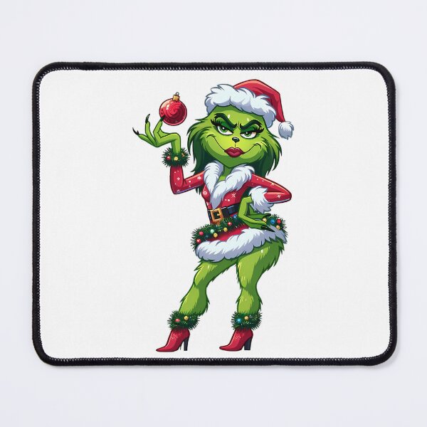 Item preview, Christmas Green Cartoon Retro Mischief designed and sold by ExcitingWright.