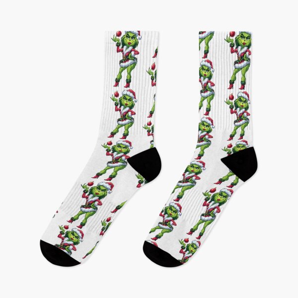 Item preview, Christmas Green Cartoon Retro Mischief designed and sold by ExcitingWright.