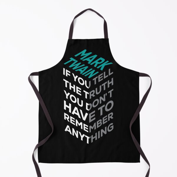 Item preview, Mark Twain Honesty Quote – Isometric Typography Design designed and sold by simpledarkwavewisdom.