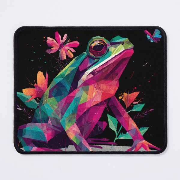 Item preview, Horned Toad Polygonal | Geometric Reptile Art | Vibrant Low Poly Style designed and sold by CrunchyGoats.