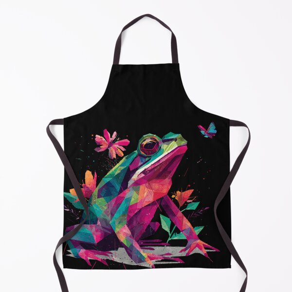 Item preview, Horned Toad Polygonal | Geometric Reptile Art | Vibrant Low Poly Style designed and sold by CrunchyGoats.