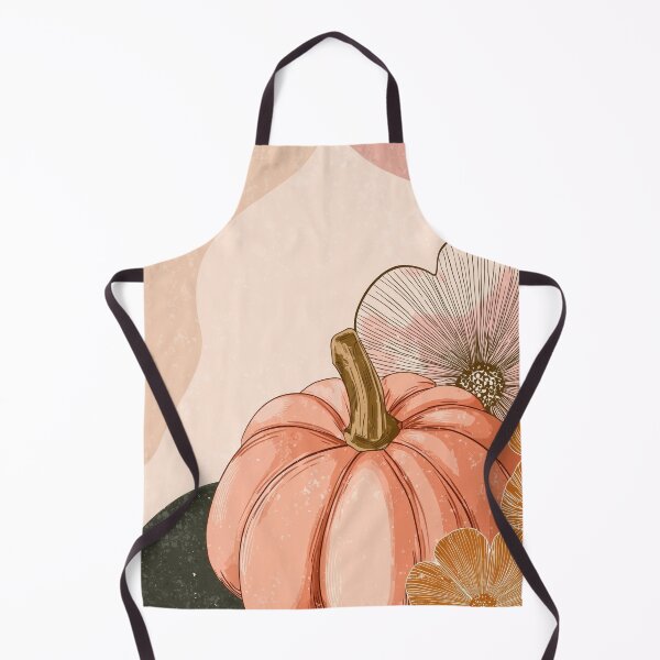 Item preview, Soft Pumpkin & Florals – Minimal Thanksgiving Card designed and sold by BennyPuppy.