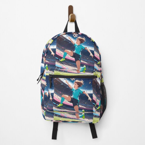 Item preview, Soccer Girl Vibes Futuristic Vibrant Scenes Dynamic Elements designed and sold by ART ATTACK ZONE.