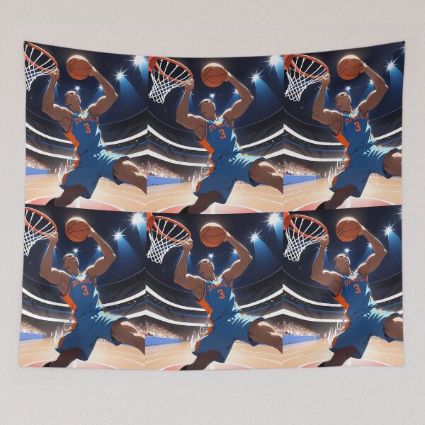 Item preview, Basketball Anime Vibes Futuristic Vibrant Scenes Dynamic Elements designed and sold by ART ATTACK ZONE.