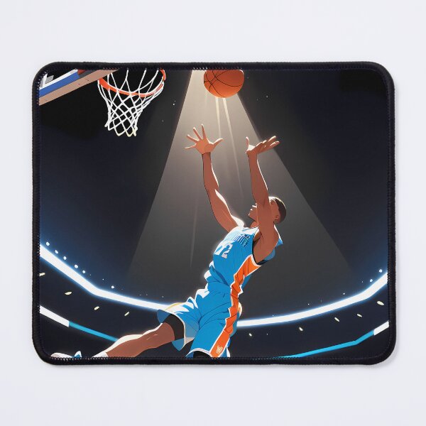 Item preview, Basketballs Anime Vibes Futuristic Vibrant Scenes Dynamic Elements designed and sold by ART ATTACK ZONE.