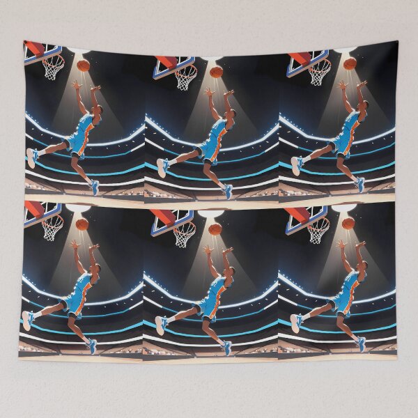 Item preview, Basketballs Anime Vibes Futuristic Vibrant Scenes Dynamic Elements designed and sold by ART ATTACK ZONE.