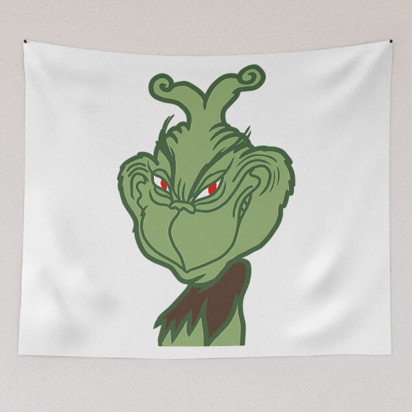 Item preview, Cartoon Mischief Retro Christmas Green designed and sold by ExcitingWright.