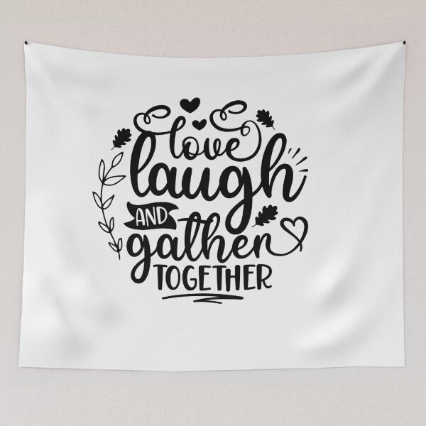 Item preview, Love laught and gather together - Autumn Vibes designed and sold by artcultreone.