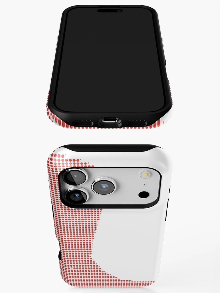 Thumbnail 3 of 4, iPhone Case, Red Rhinestone  Cowboy Boot Color designed and sold by TheIconSmith.