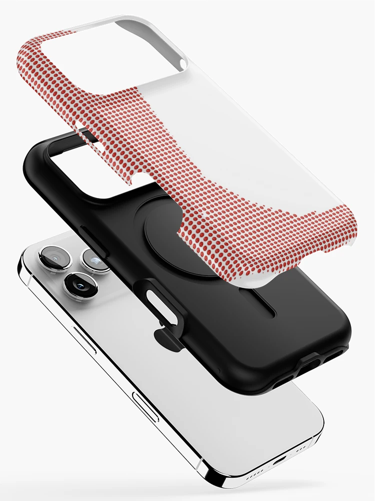 Thumbnail 2 of 4, iPhone Case, Red Rhinestone  Cowboy Boot Color designed and sold by TheIconSmith.