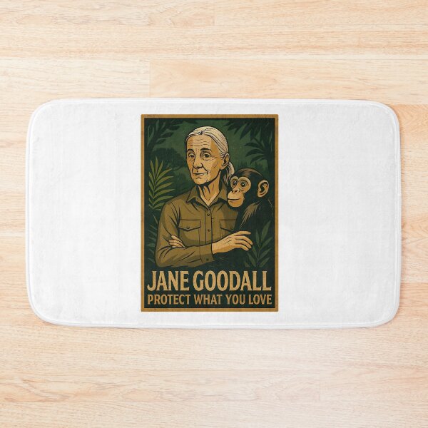 Item preview, Colorful Jungle Chimps Inspired by Jane Goodall designed and sold by ArteeInnovation.