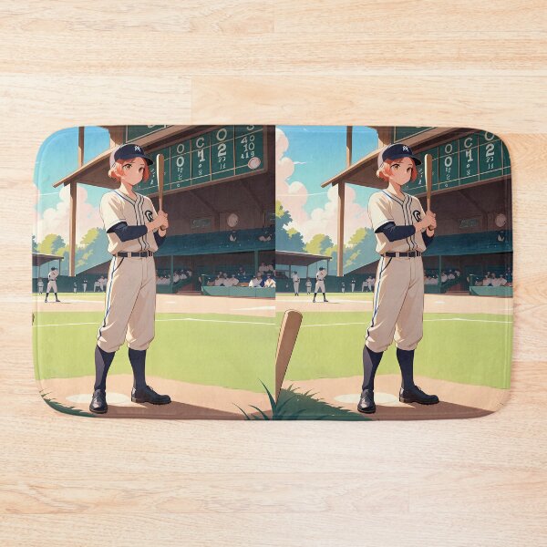 Item preview, Baseball Anime Vibes Futuristic Vibrant Scenes Dynamic Elements designed and sold by ART ATTACK ZONE.