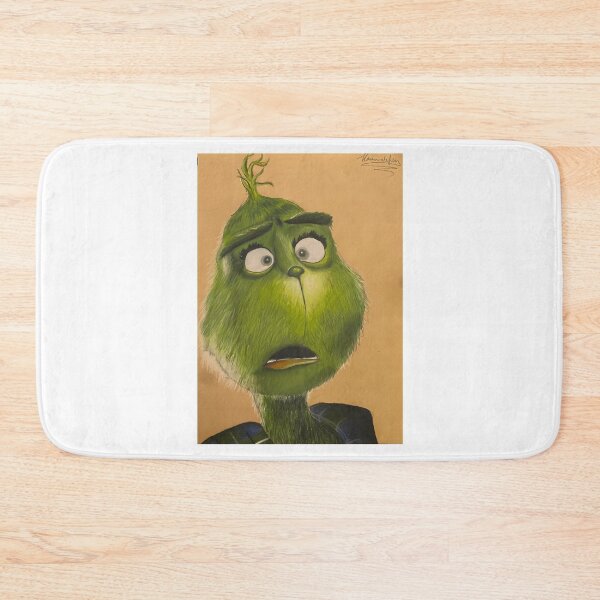 Item preview, Cartoon Mischief Green Retro Christmas designed and sold by ExcitingWright.