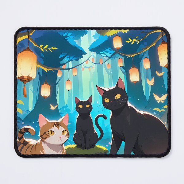Item preview, Cat Anime Vibes Futuristic Vibrant Scenes Dynamic Elements designed and sold by ART ATTACK ZONE.