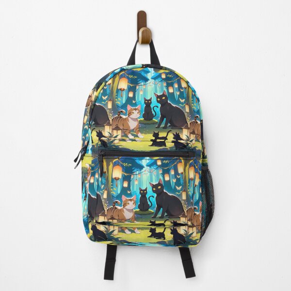 Item preview, Cat Anime Vibes Futuristic Vibrant Scenes Dynamic Elements designed and sold by ART ATTACK ZONE.