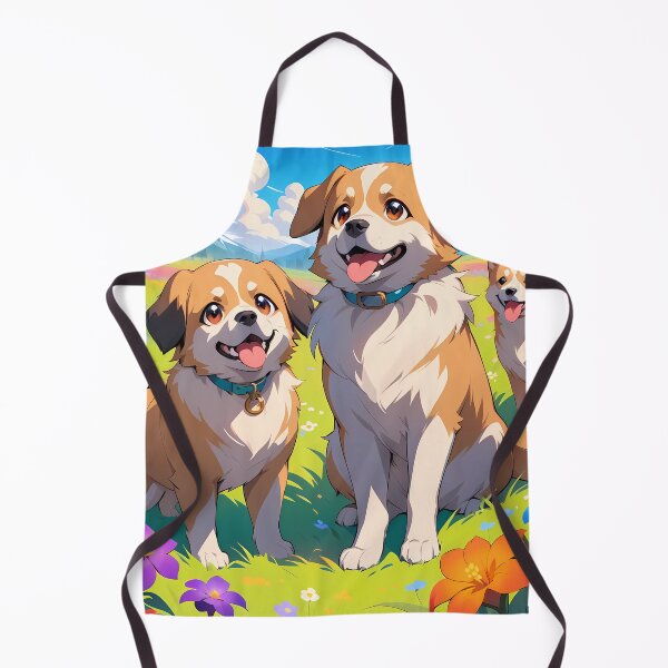 Item preview, Dog Anime Vibes Futuristic Vibrant Scenes Dynamic Elements designed and sold by ART ATTACK ZONE.