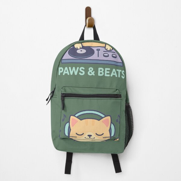 Item preview, Paws & Beats – Funny DJ Cat Cartoon Design designed and sold by Dezpro.